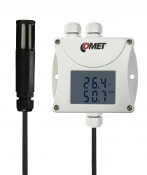 Temperatur- och luftfuktighetstransmitter extern givare m RS485